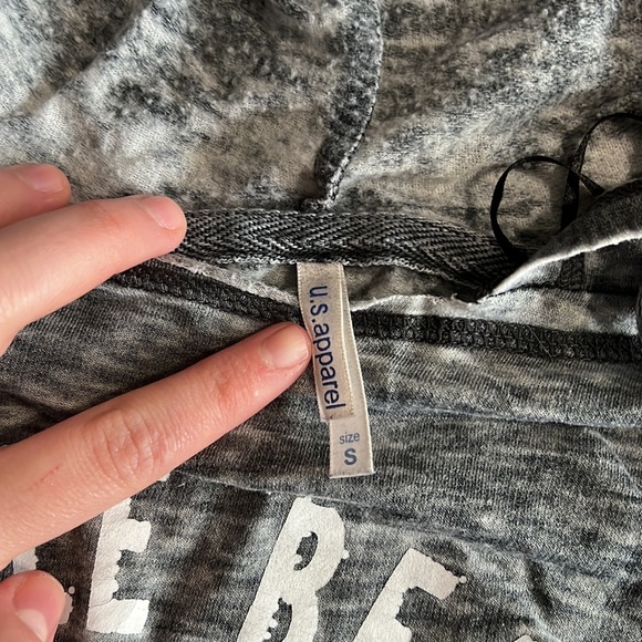 Myrtle Beach South Carolina heathered gray hoodie sweatshirt women’s size small - Picture 3 of 7